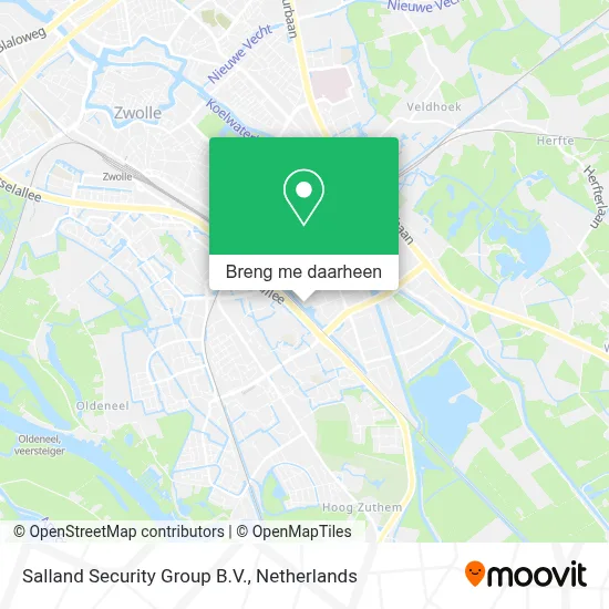 Salland Security Group B.V. kaart