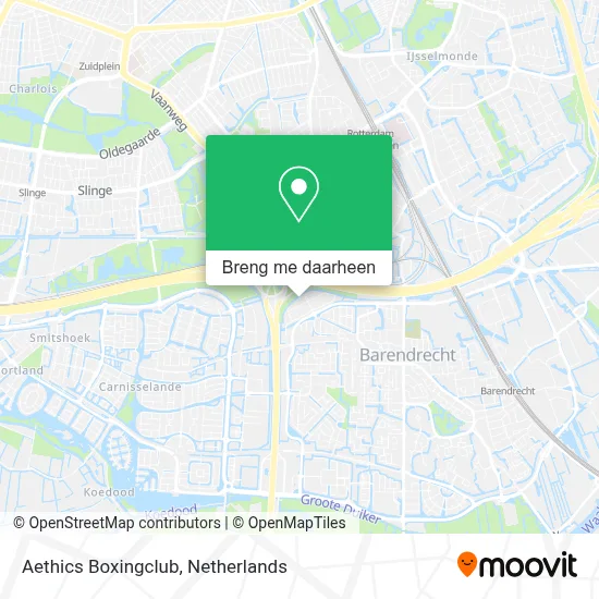 Aethics Boxingclub kaart