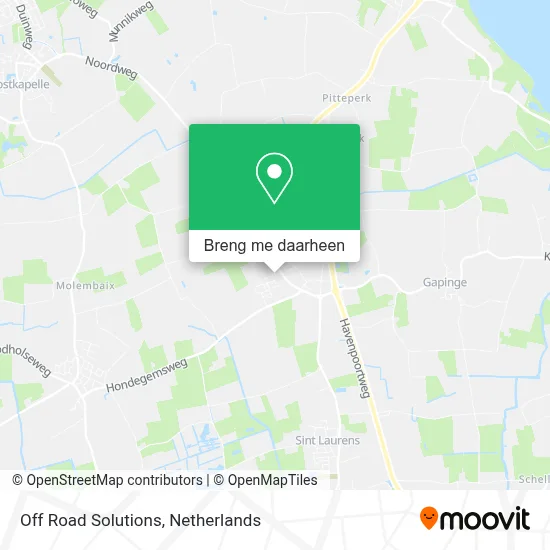 Off Road Solutions kaart