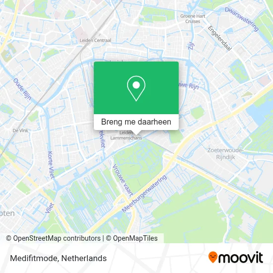 Medifitmode kaart