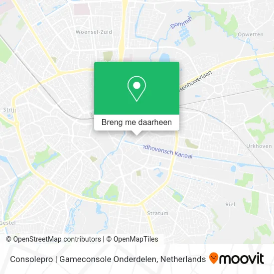 Consolepro | Gameconsole Onderdelen kaart