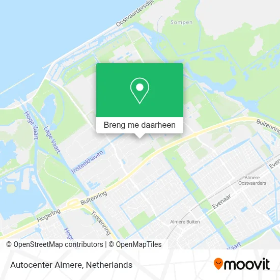Autocenter Almere kaart
