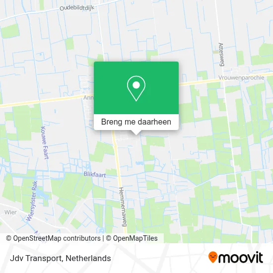 Jdv Transport kaart
