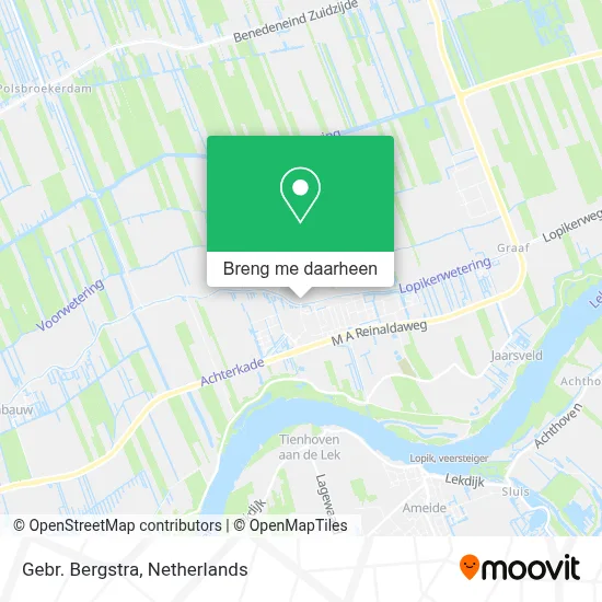 Gebr. Bergstra kaart