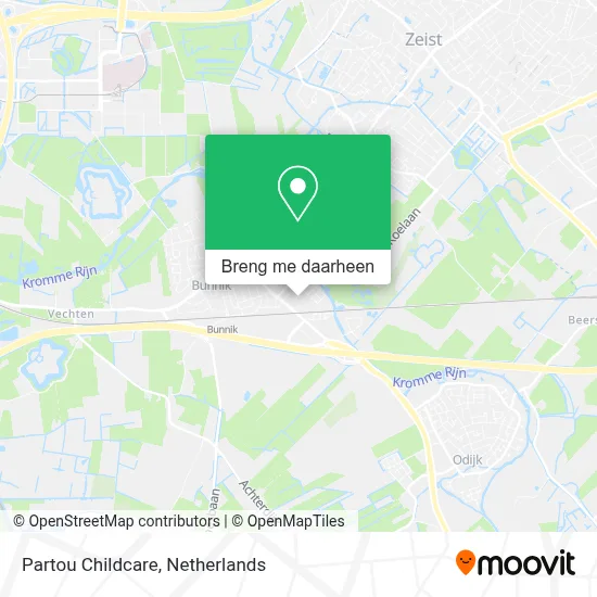 Partou Childcare kaart