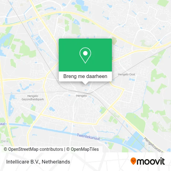 Intellicare B.V. kaart