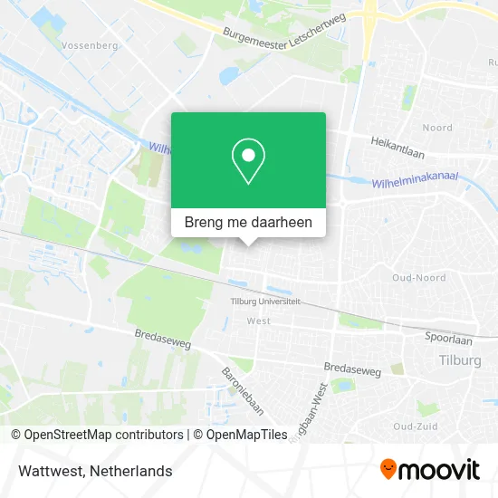 Wattwest kaart