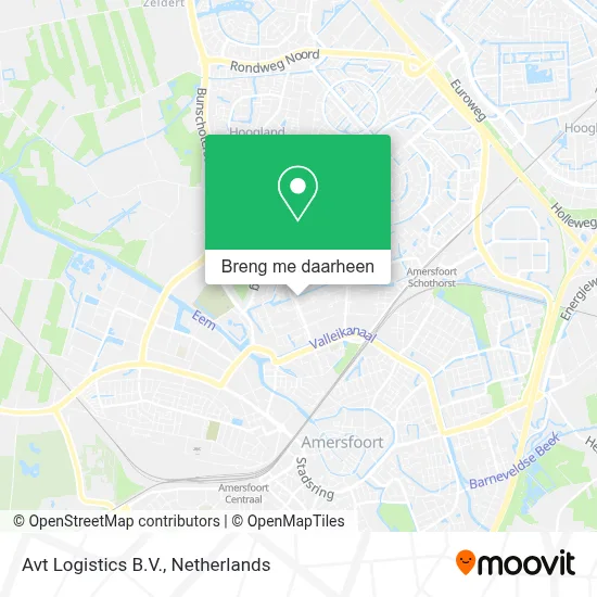 Avt Logistics B.V. kaart