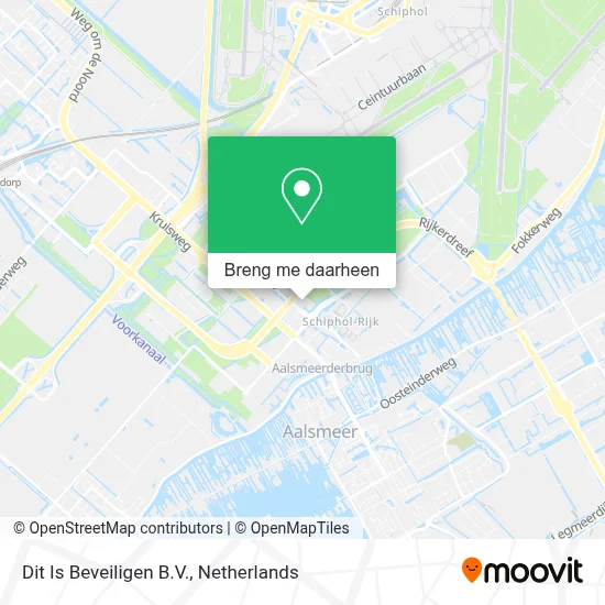 Dit Is Beveiligen B.V. kaart