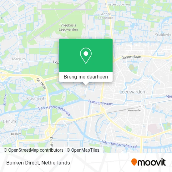 Banken Direct kaart