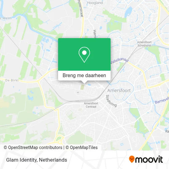 Glam Identity kaart