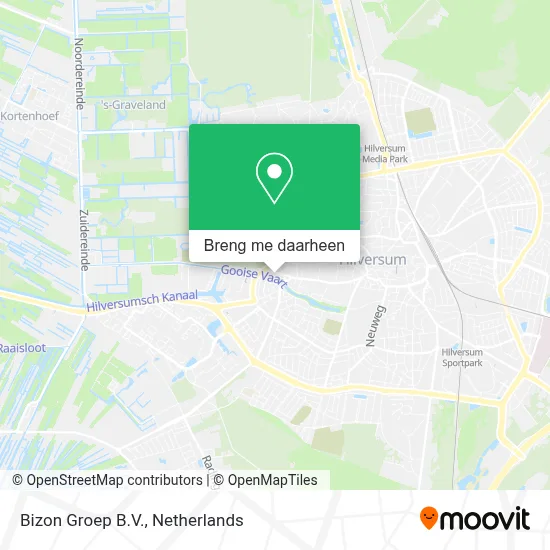 Bizon Groep B.V. kaart