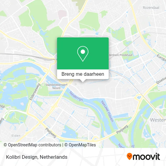 Kolibri Design kaart