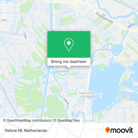 Retine.Nl kaart
