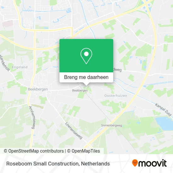 Roseboom Small Construction kaart
