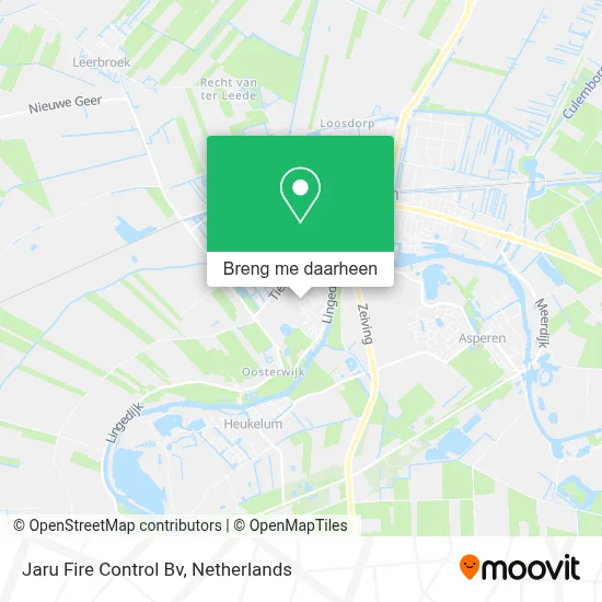 Jaru Fire Control Bv kaart