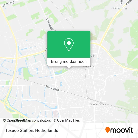 Texaco Station kaart