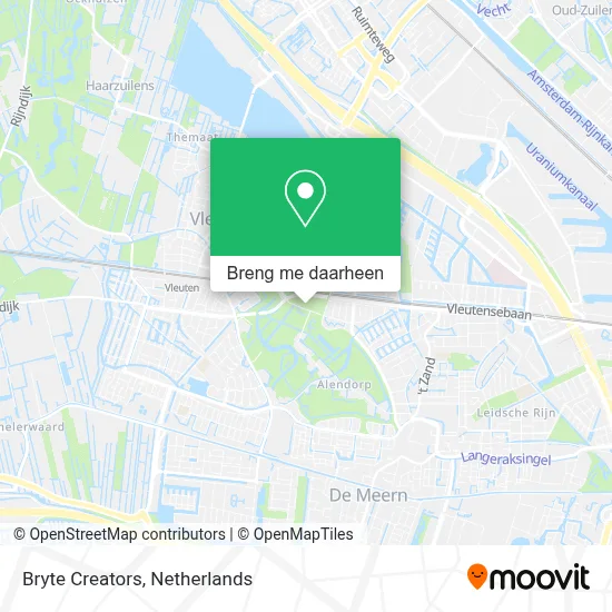 Bryte Creators kaart