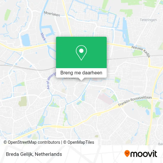 Breda Gelijk kaart