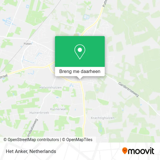 Het Anker kaart