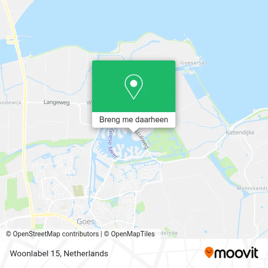Woonlabel 15 kaart