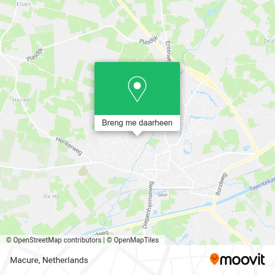 Macure kaart
