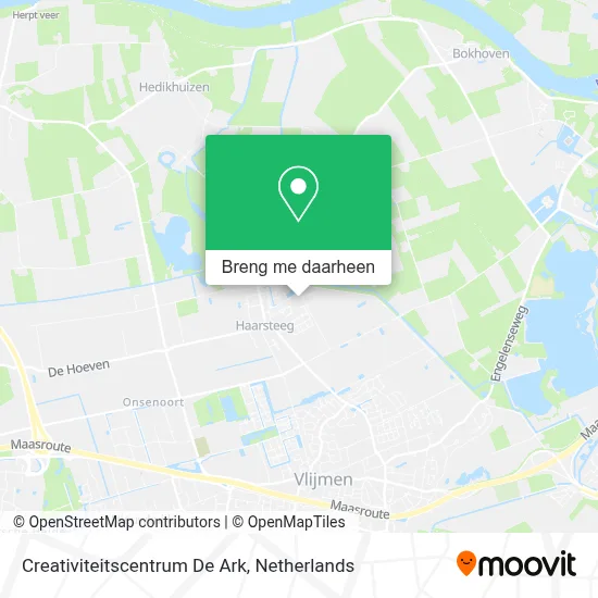 Creativiteitscentrum De Ark kaart