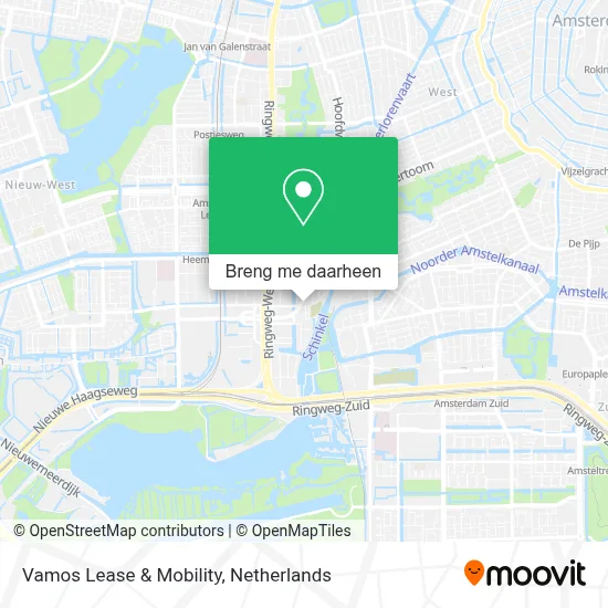Vamos Lease & Mobility kaart