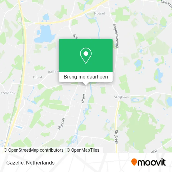 Gazelle kaart