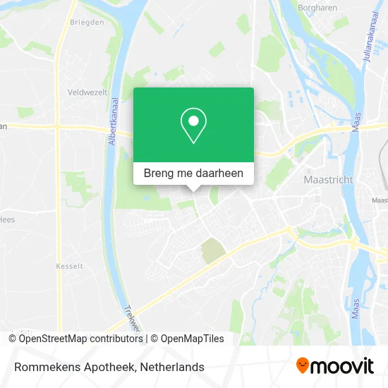 Rommekens Apotheek kaart