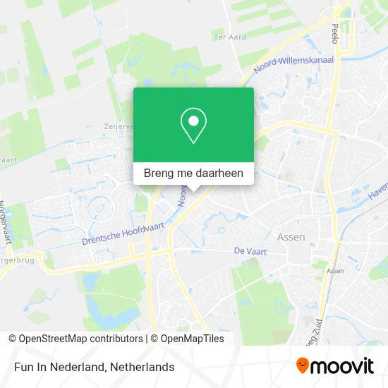 Fun In Nederland kaart