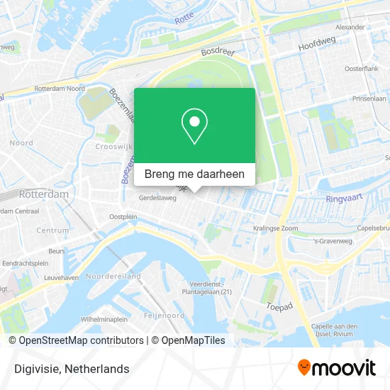 Digivisie kaart