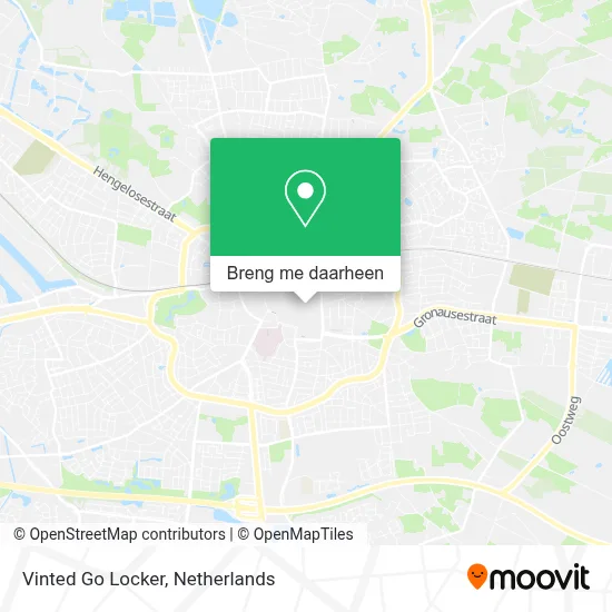 Vinted Go Locker kaart