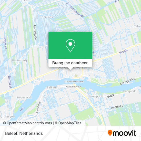 Beleef kaart