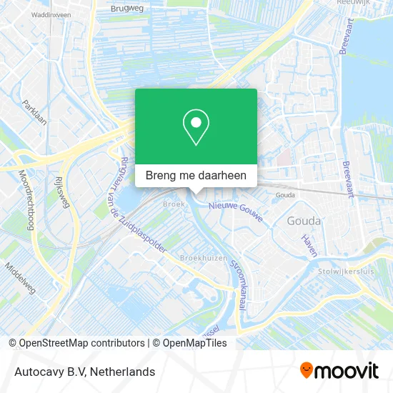 Autocavy B.V kaart