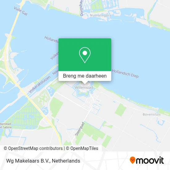 Wg Makelaars B.V. kaart