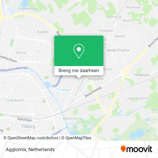 Agglomix kaart
