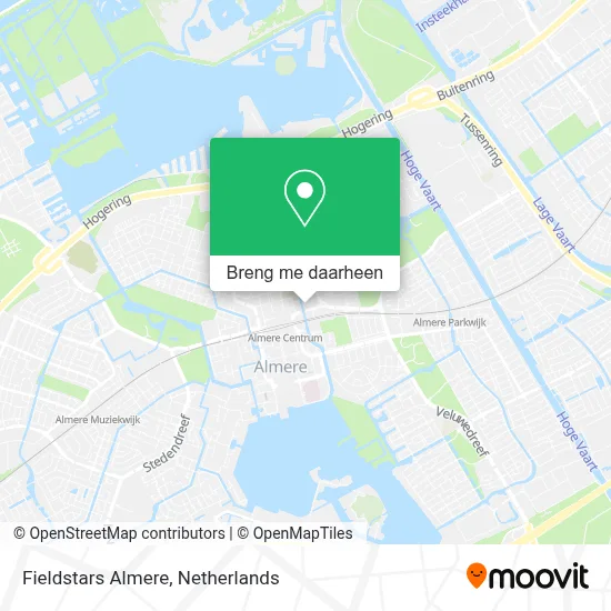 Fieldstars Almere kaart