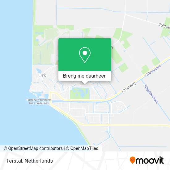 Terstal kaart