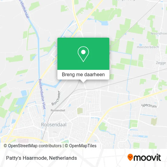 Patty's Haarmode kaart