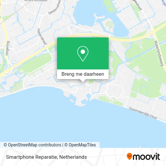 Smartphone Reparatie kaart