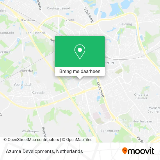 Azuma Developments kaart