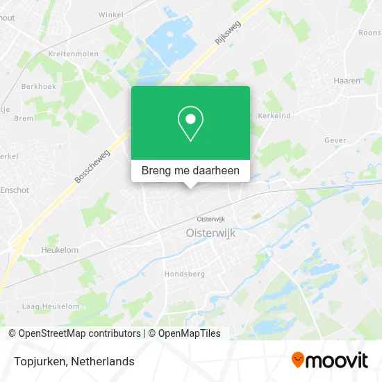 Topjurken kaart