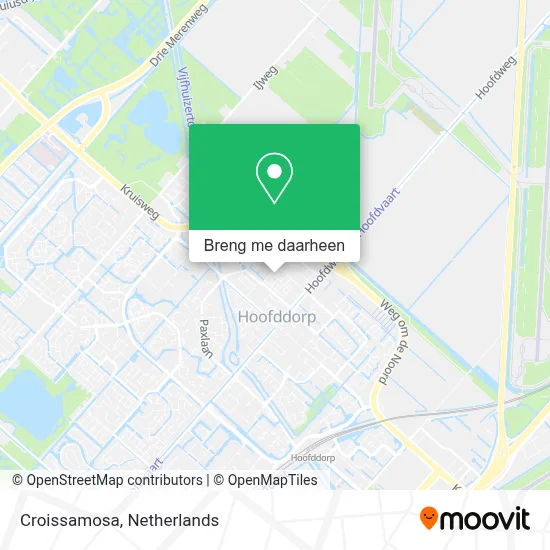 Croissamosa kaart