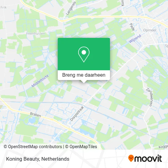 Koning Beauty kaart