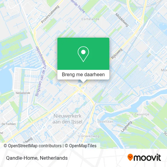 Qandle-Home kaart