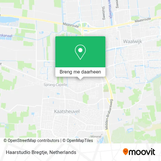 Haarstudio Bregtje kaart