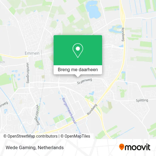 Wede Gaming kaart