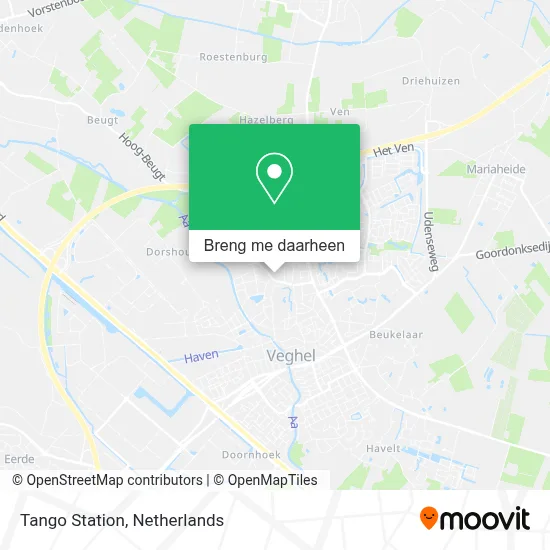 Tango Station kaart