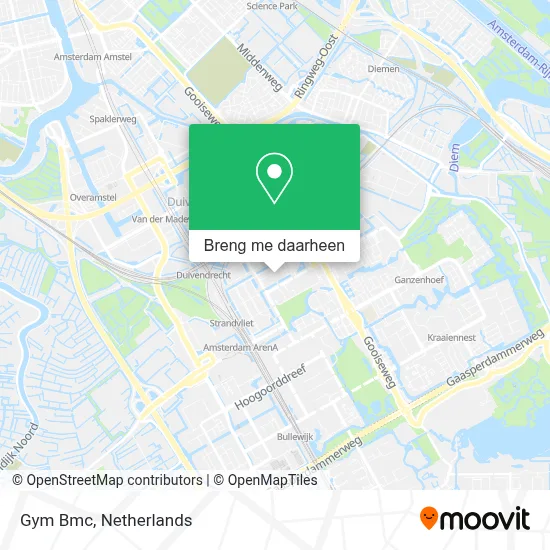 Gym Bmc kaart